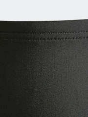 adidas Black Performance Big Bars Swim Boxers Shorts - Image 4 of 5