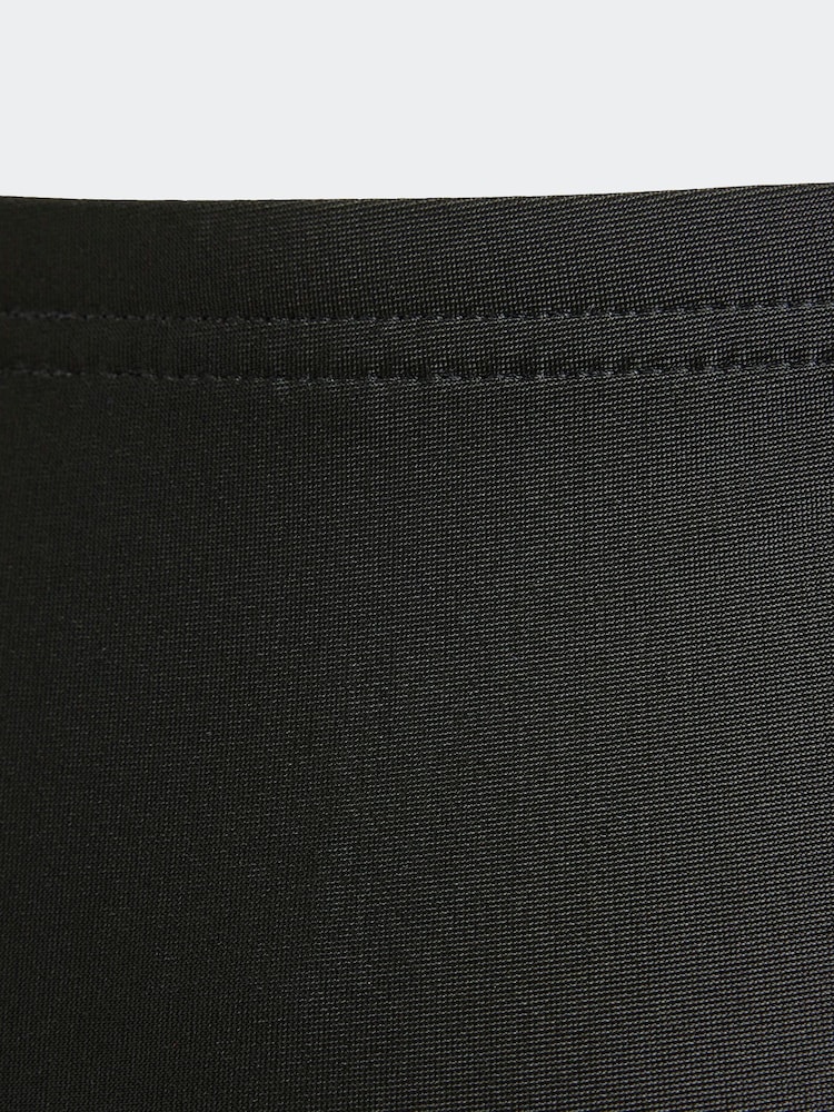 adidas Black Performance Big Bars Swim Boxers Shorts - Image 4 of 5