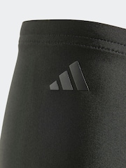 adidas Black Performance Big Bars Swim Boxers Shorts - Image 5 of 5