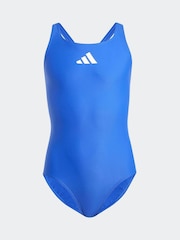 Синій - adidas Маленький однотонний купальник з логотипом - Image 1 of 5