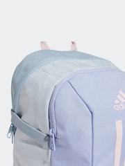 adidas Blue Kids Power Backpack - Image 4 of 5