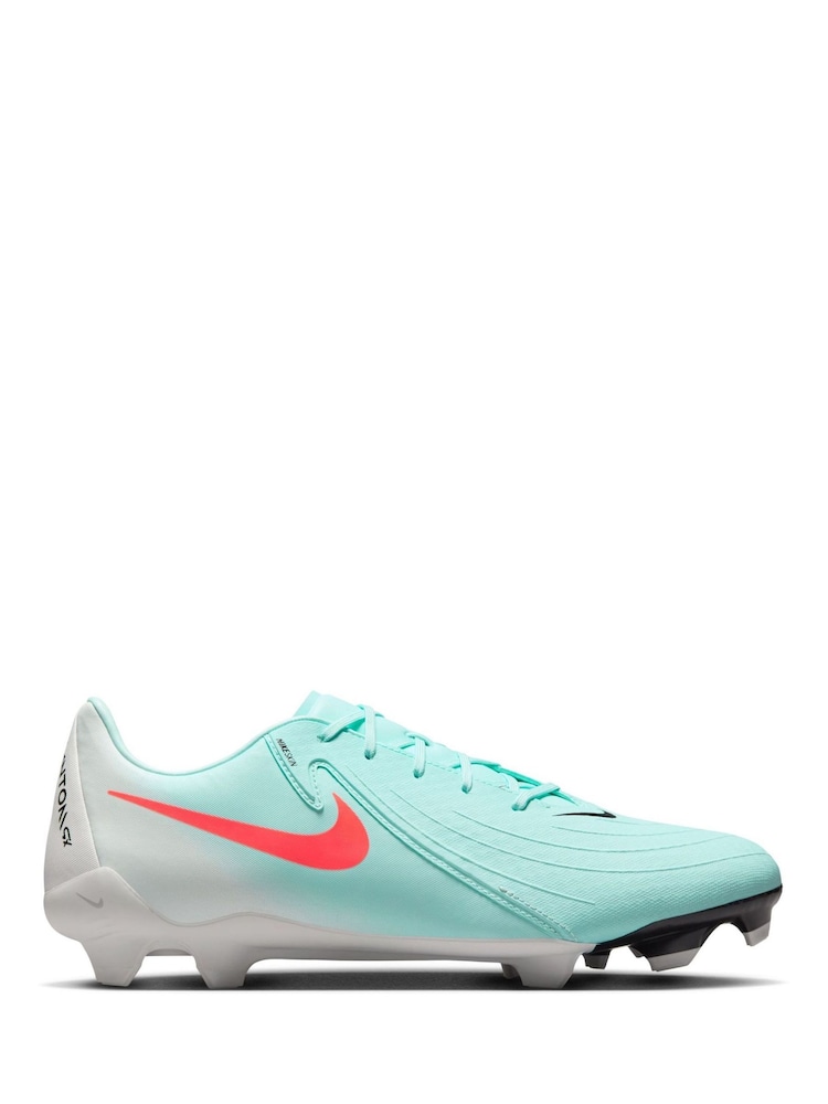 Зеленый - Nike Adults Phantom 2 Club Pink Ground Football Boots - Image 1 of 12
