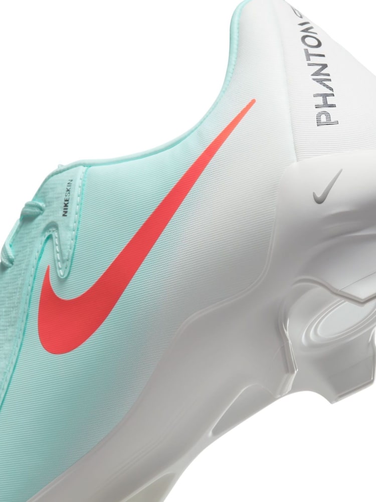 Nike Green Adults Phantom 2 Club Pink Ground Football Boots - Image 10 of 12