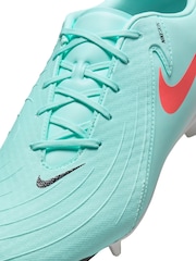 Зеленый - Nike Adults Phantom 2 Club Pink Ground Football Boots - Image 12 of 12