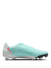 Зеленый - Nike Adults Phantom 2 Club Pink Ground Football Boots - Image 3 of 12