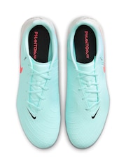 Зеленый - Nike Adults Phantom 2 Club Pink Ground Football Boots - Image 8 of 12