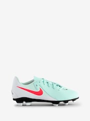 Nike Blue Kids Phantom Club Blue Ground Football Boots - Image 1 of 9