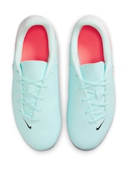 Nike Blue Kids Phantom Club Blue Ground Football Boots - Image 5 of 9