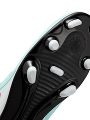 Nike Blue Adults Phantom 2 Club Blue Ground Football Boots - Image 10 of 11