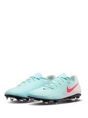 Nike Blue Adults Phantom 2 Club Blue Ground Football Boots - Image 5 of 11