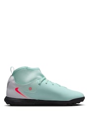 Nike Green Kids Phantom Luna 2 Club Turf Football Boots - Image 3 of 10