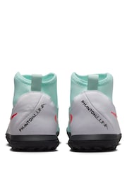 Nike Green Kids Phantom Luna 2 Club Turf Football Boots - Image 7 of 10