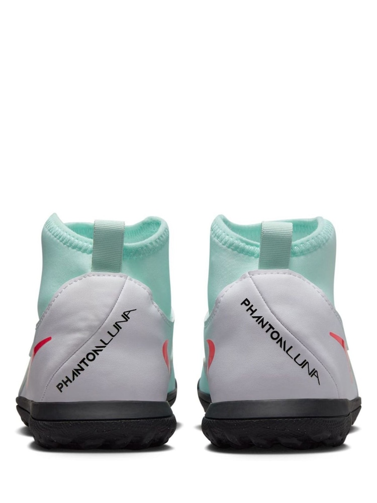Groen - Nike Kids Phantom Luna 2 Club voetbalschoenen voor kunstgras - Image 7 of 10