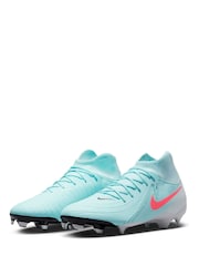 Синий - Футбольные бутсы Nike Adults Phantom 2 Luna Academy Pink Ground - Image 3 of 9