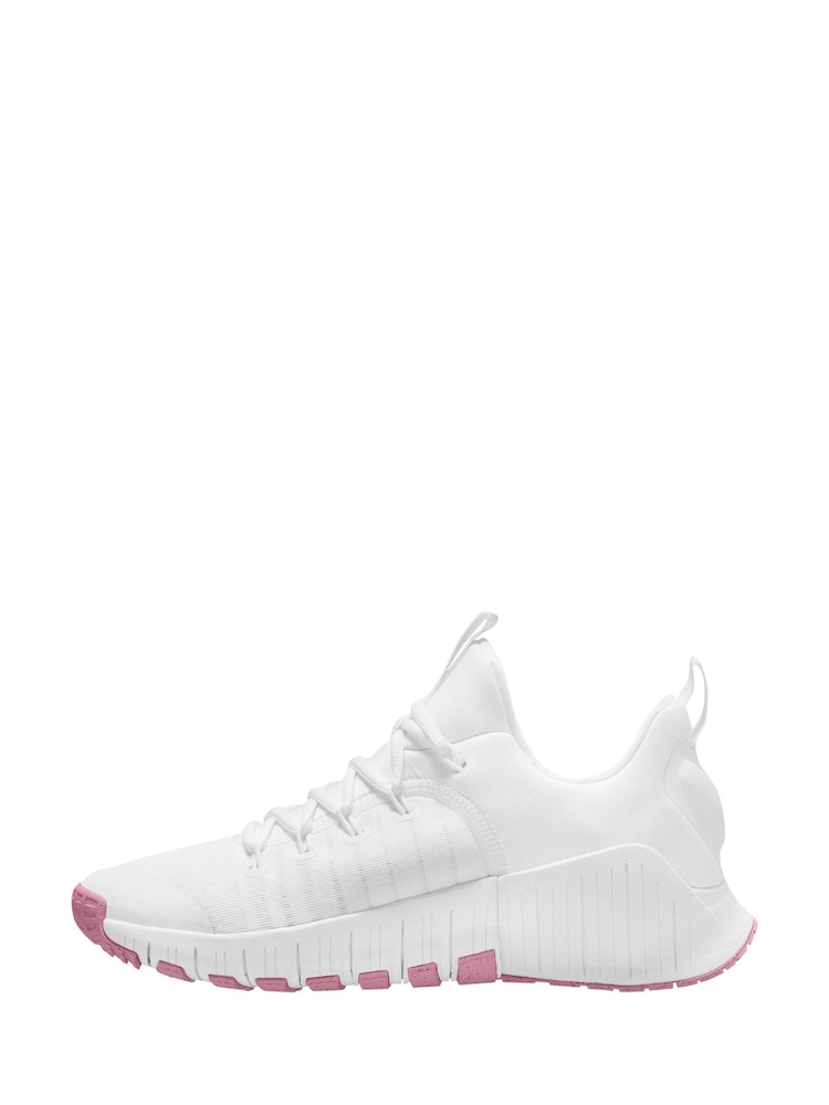 Blanco/rosa - Zapatillas de deporte de entrenamiento Free Metcon 6 de Nike - Imagen 2 de 5
