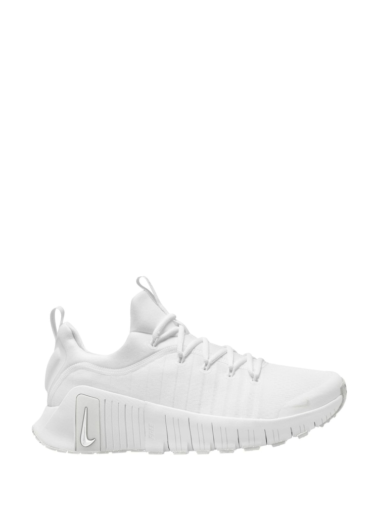 Nike White/White Free Metcon 6 Gym Trainers - Image 1 of 5