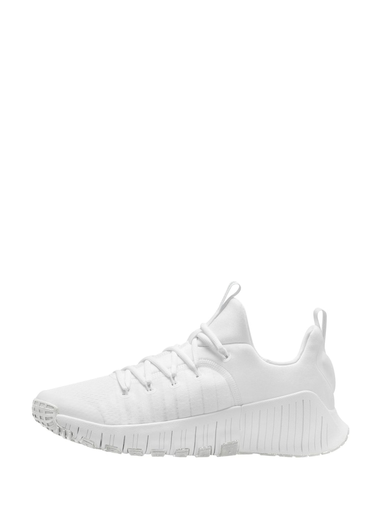 Nike White/White Free Metcon 6 Gym Trainers - Image 2 of 5