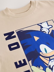 Cement Licensed Sonic T-Shirt (3-16yrs) - Image 3 of 4