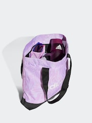 adidas Purple Linear Tote Bag - Image 3 of 5