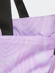 adidas Purple Linear Tote Bag - Image 4 of 5