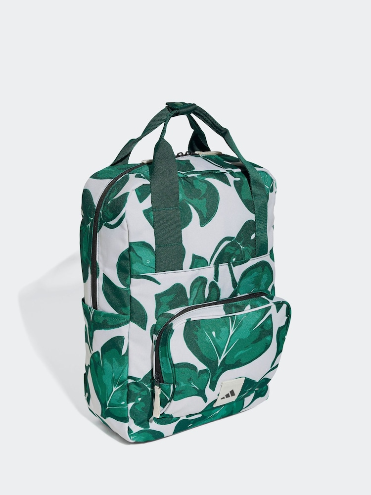 adidas Grey Leaf Backpack - Image 1 of 5