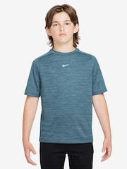 Nike Smokey Blue Multi Dri-FIT Short Sleeve T-Shirt - Image 1 of 3