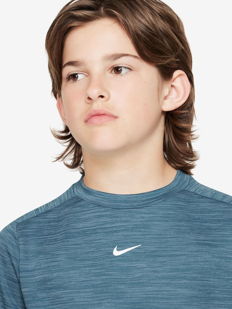 Nike Smokey Blue Multi Dri-FIT Short Sleeve T-Shirt - Image 3 of 3