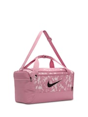 Nike Elemental Pink Printed Brasilia Duffel Bag - Image 6 of 11