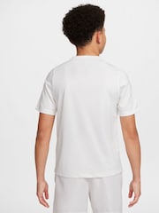 Белый - Футболка с короткими рукавами Nike принтом Dri-FIT - Image 2 of 5