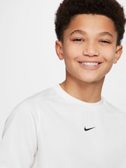 Белый - Футболка с короткими рукавами Nike принтом Dri-FIT - Image 4 of 5