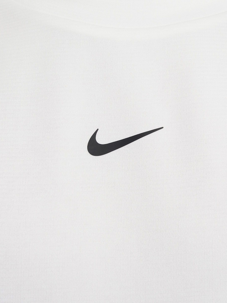 Белый - Футболка с короткими рукавами Nike принтом Dri-FIT - Image 5 of 5