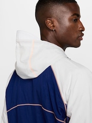 Nike Blue Strike Hooded Training Jacket - Image 7 of 9
