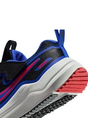 Nike Black Royal Blue Junior Cosmic Running Trainers - Image 10 of 11