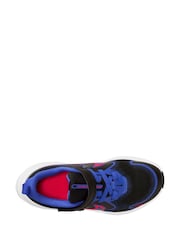 Nike Black Royal Blue Junior Cosmic Running Trainers - Image 5 of 11