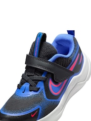 Nike Black Royal Blue Junior Cosmic Running Trainers - Image 9 of 11