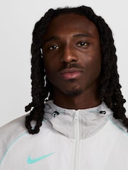 Nike White/Black Strike Hooded Training Jacket - Image 4 of 7