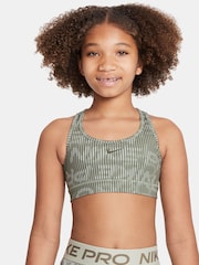 Nike Jade Green Pro Dri-FIT Reversible Sports Bra - Image 1 of 3