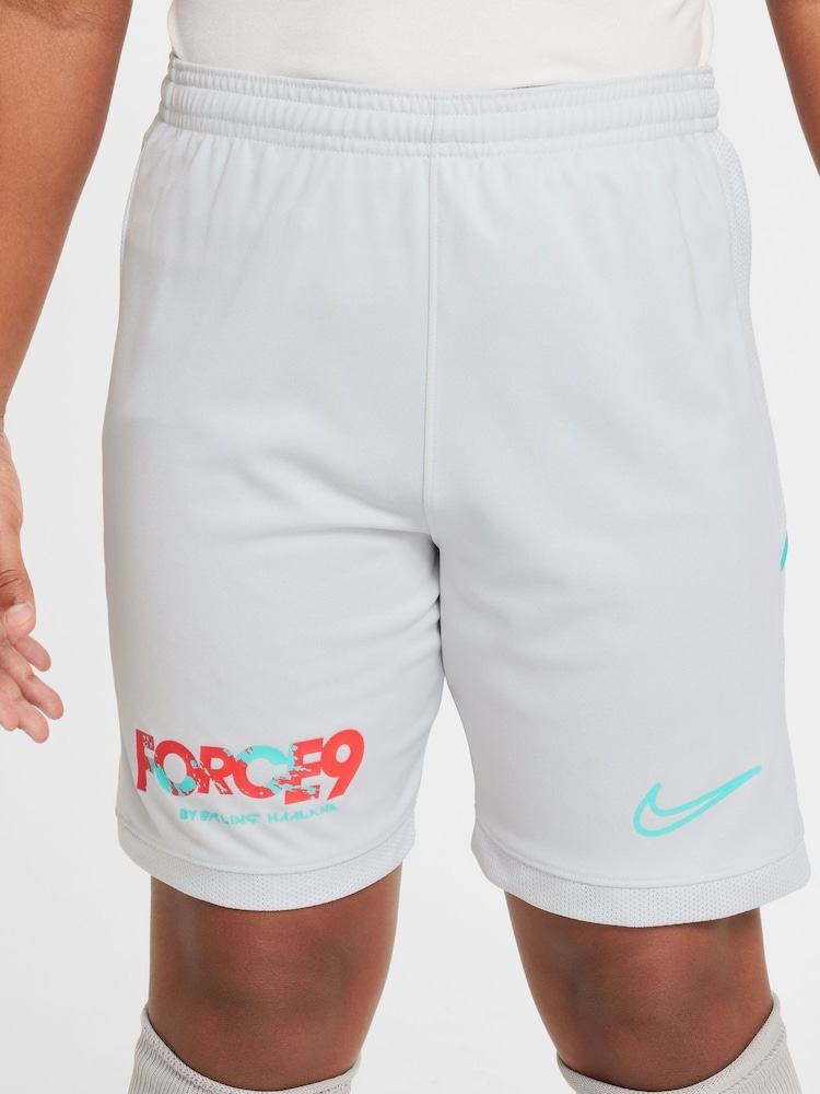 Nike White Erling Haaland Academy Big Kids Dri-FIT Soccer Shorts - Image 2 of 8