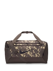 Nike Brown Printed Brasilia Duffel Bag - Image 1 of 9