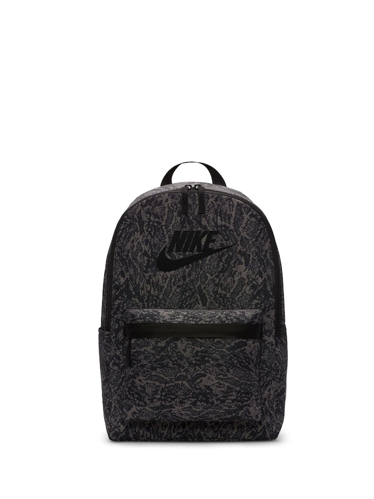 Nike Black Snake Print Heritage Backpack - Image 1 of 5
