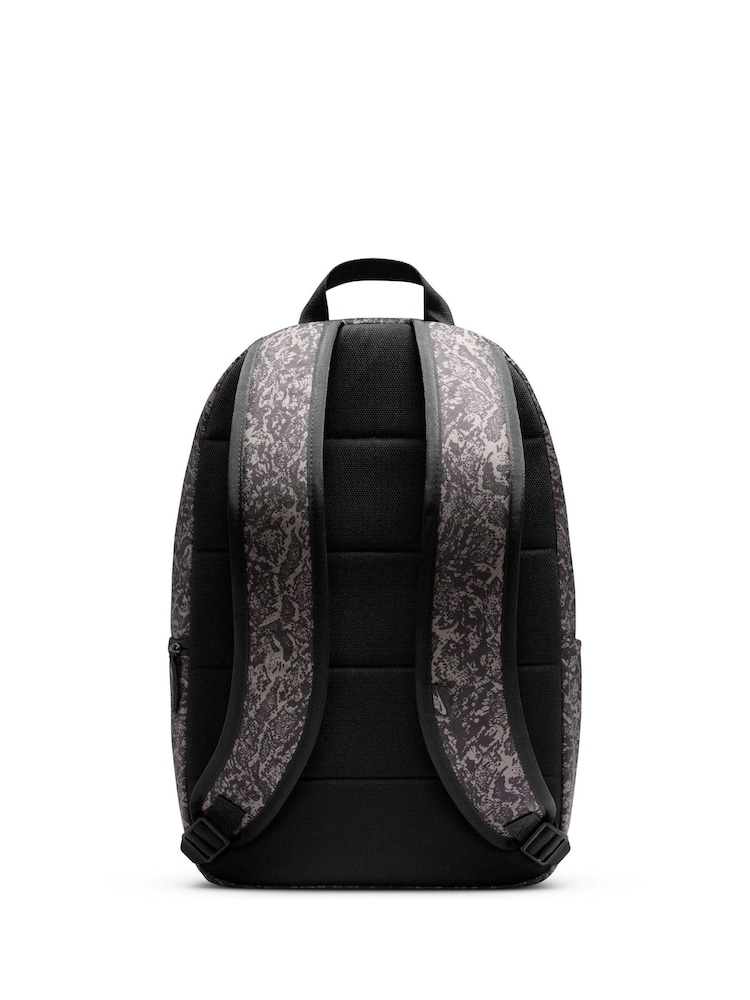 Nike Black Snake Print Heritage Backpack - Image 2 of 5
