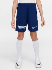 Nike Blue Erling Haaland Academy Big Kids' Dri-FIT Soccer Shorts - Image 1 of 8