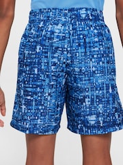 Nike Royal Blue Multi Dri-FIT Shorts - Image 3 of 7