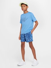 Nike Royal Blue Multi Dri-FIT Shorts - Image 7 of 7
