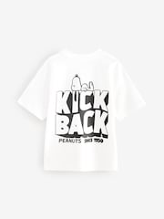 White Snoopy 100% Cotton T-Shirt (3-16yrs) - Image 2 of 4