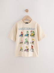 Pastelgeel - Mario Gaming T-shirt (3-16jaar) - Image 1 of 4
