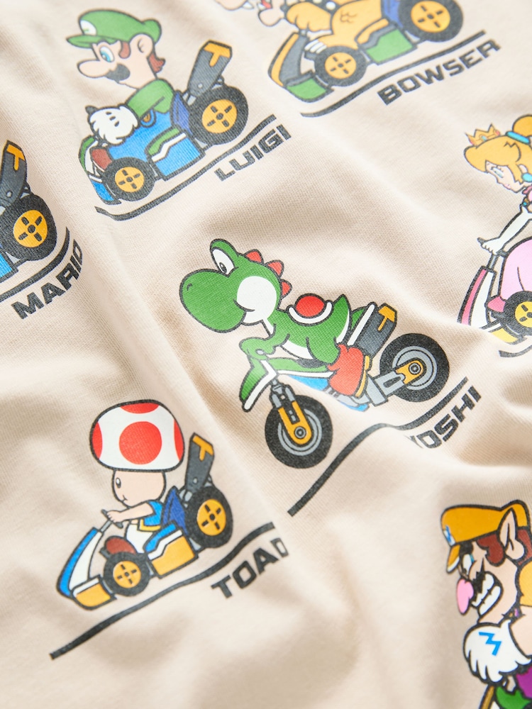 Pastelgeel - Mario Gaming T-shirt (3-16jaar) - Image 3 of 4