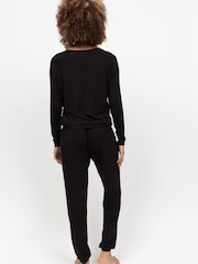 Cyberjammies Black Slouch Jersey Pyjama Set - Image 3 of 3