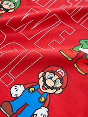 Red Mario Gaming T-Shirt (3-16yrs) - Image 3 of 4