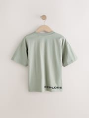 Grey NASA License Short Sleeve T-Shirt (3-16yrs) - Image 2 of 4